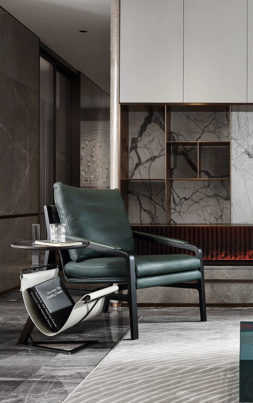 意式整裝家居空間卡薩米卡 265㎡高級灰，設計適度，生活有度